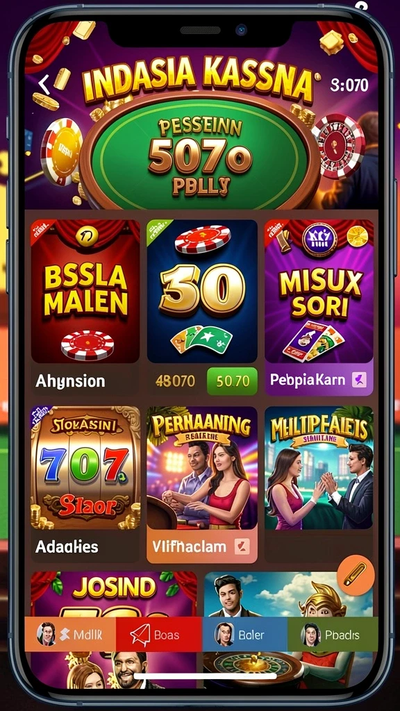 Tantangan seru di setiap level.
