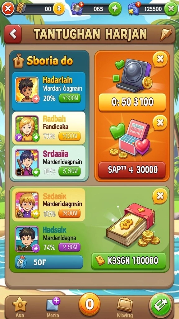 Tampilan antarmuka yang sederhana dan user-friendly.
