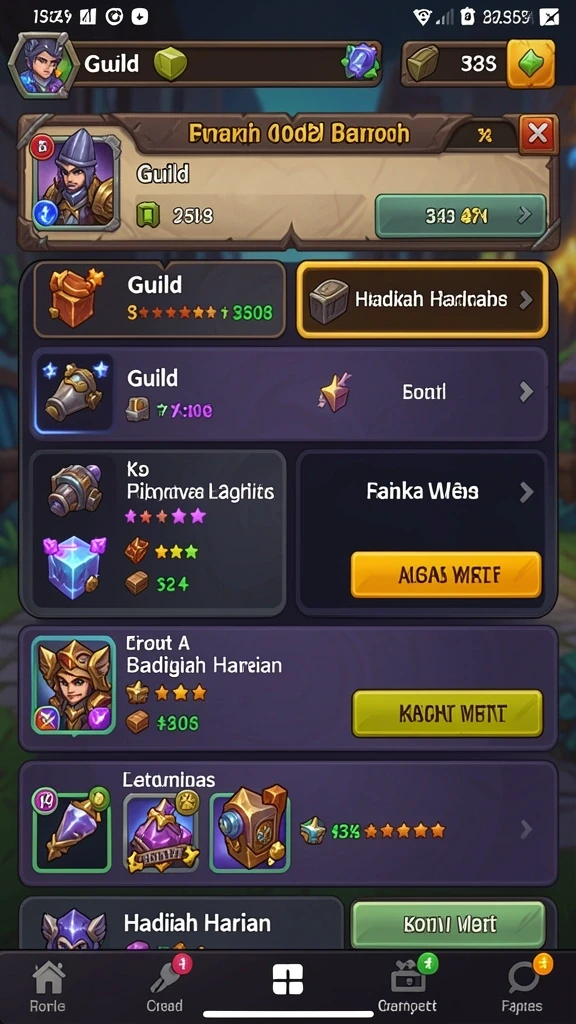 Tampilan grafis yang menawan dari permainan 777LUCKY.