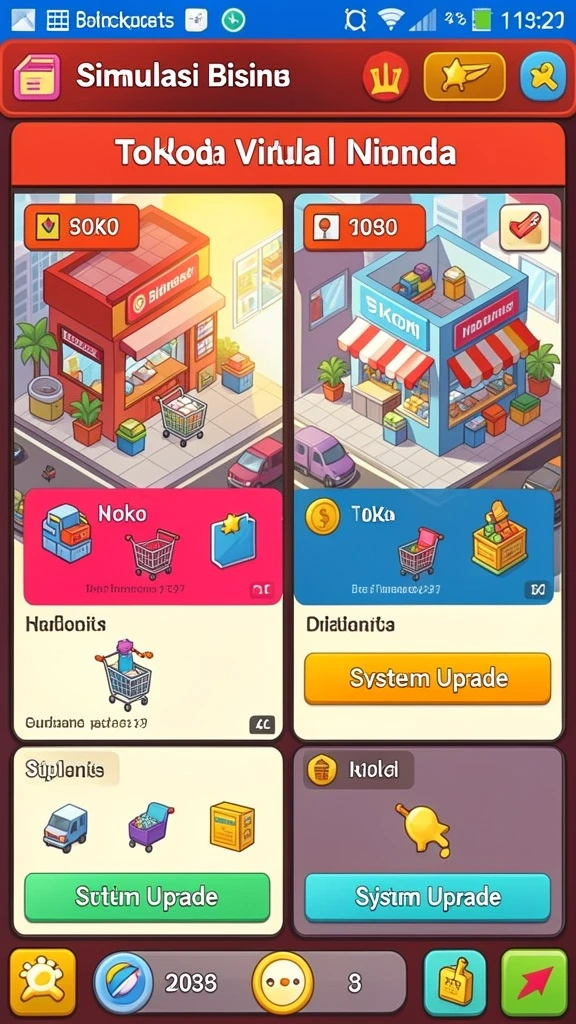 Fitur mode permainan yang beragam dan menyenangkan.