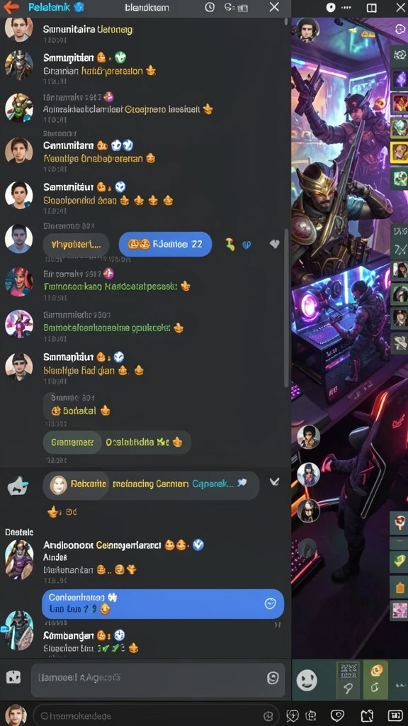 Beragam tema slot yang tersedia.
