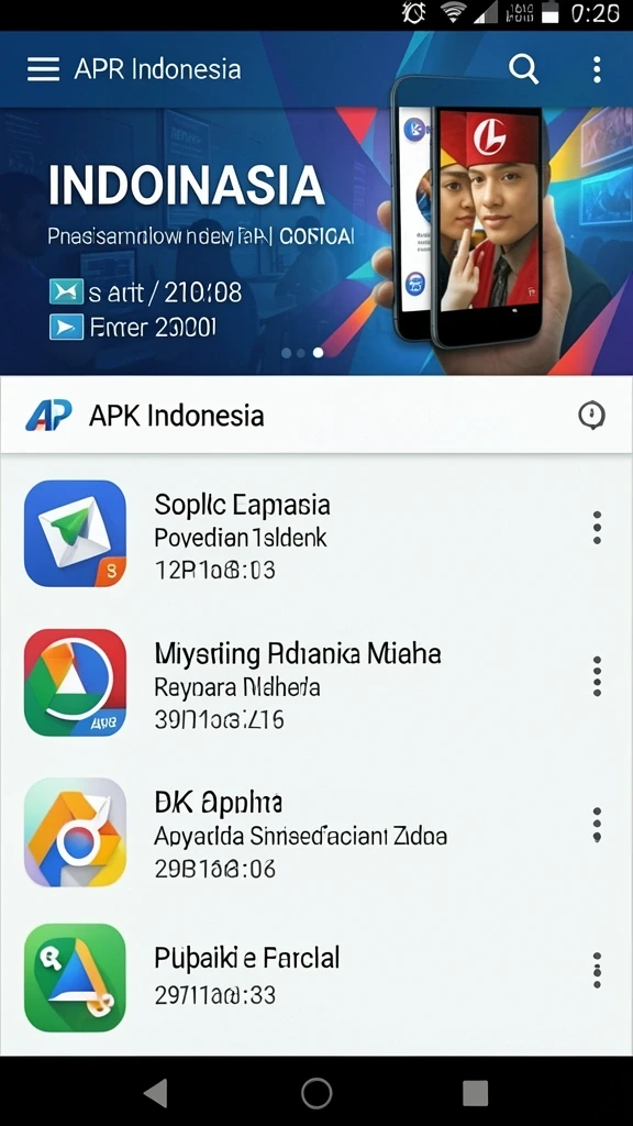 Tampilan antarmuka yang bersih dan menarik.