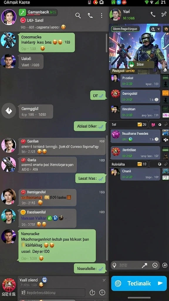Grafis permainan yang sangat memukau dan dinamis.