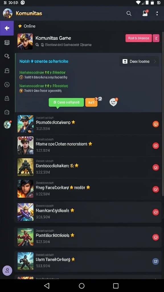 Tampilan antarmuka pengguna yang menarik dan intuitif.