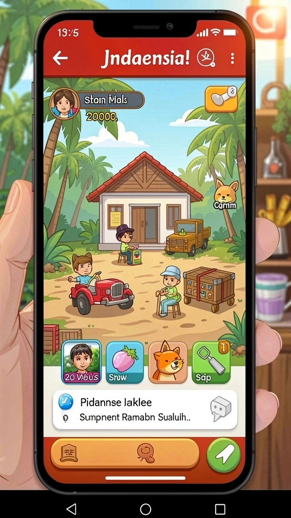 Screenshot menampilkan salah satu permainan slot yang mengasyikkan.