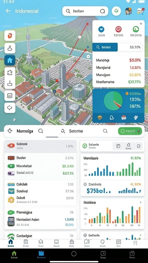 Tampilan antarmuka yang menarik dan user-friendly.