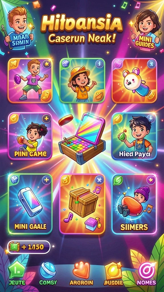 Fitur multiplayer yang memungkinkan bermain bersama teman.