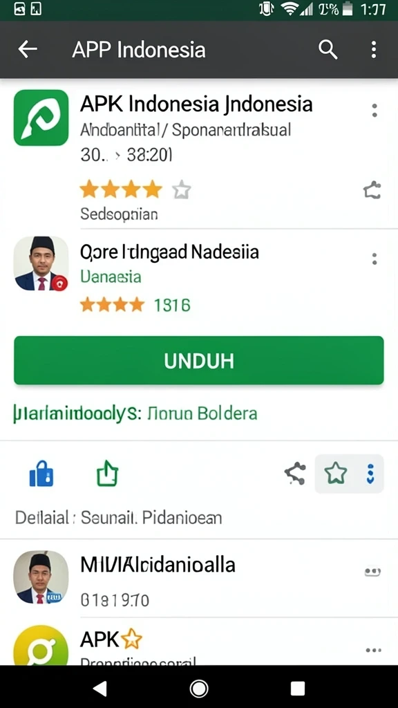 Tampilan menarik dengan navigasi yang mudah.