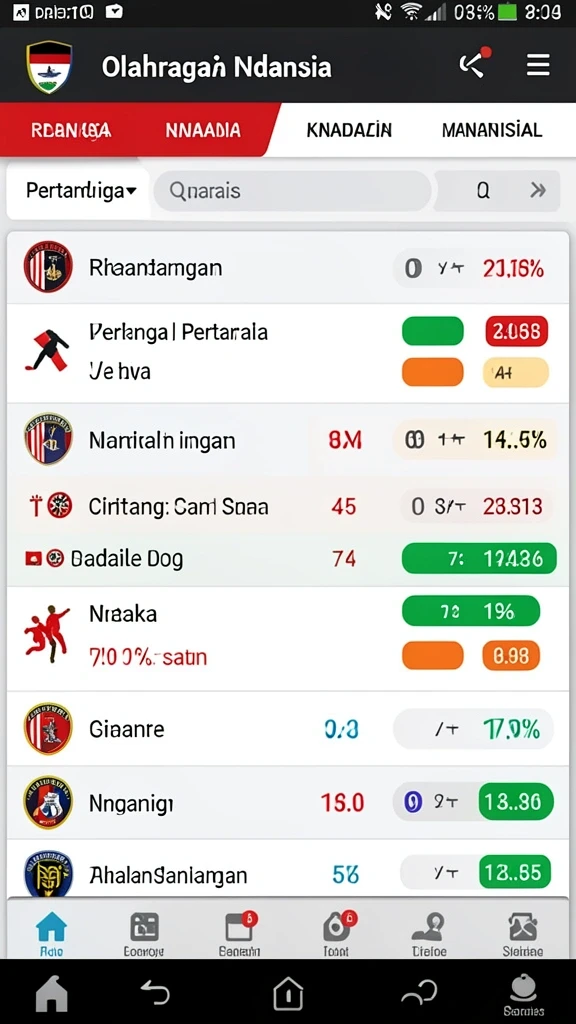 Tampilan menu utama yang intuitif dan mudah digunakan.