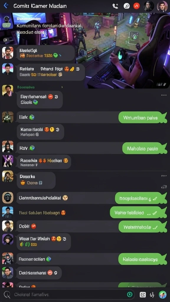 Berbagai jenis permainan tersedia di satu aplikasi.