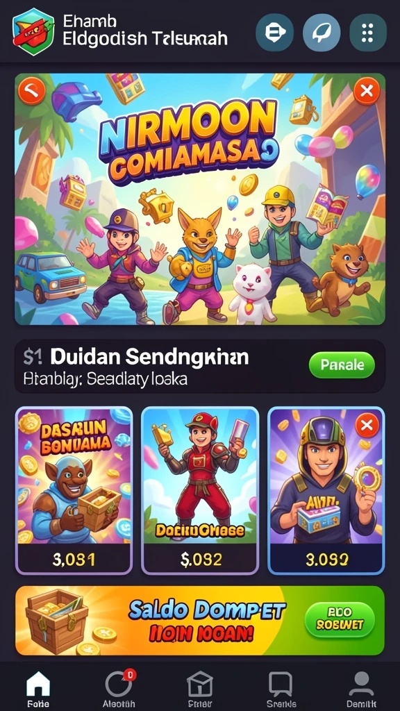 Tampilan antarmuka yang menarik dan mudah digunakan.