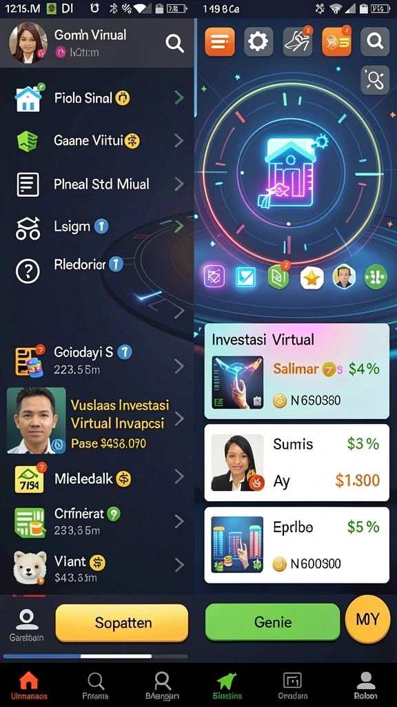 Antarmuka pengguna yang menarik dan mudah dinavigasi.