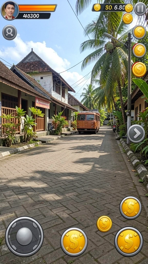 Berbagai pilihan permainan yang tersedia.