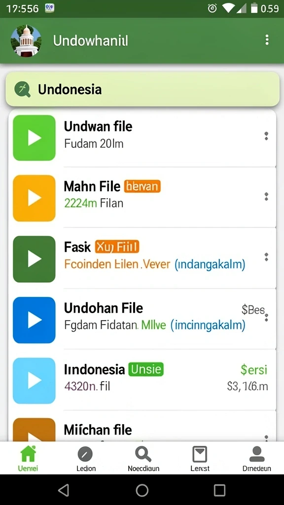 Antarmuka aplikasi yang modern dan mudah digunakan.