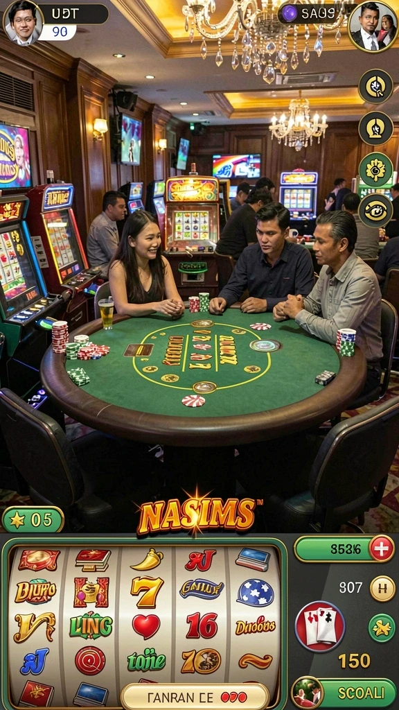 Tampilan utama JPS888 yang menarik dan mudah dinavigasi.