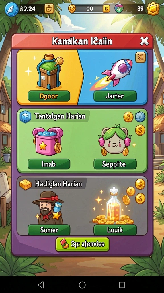 Fitur interaksi komunitas yang menarik.