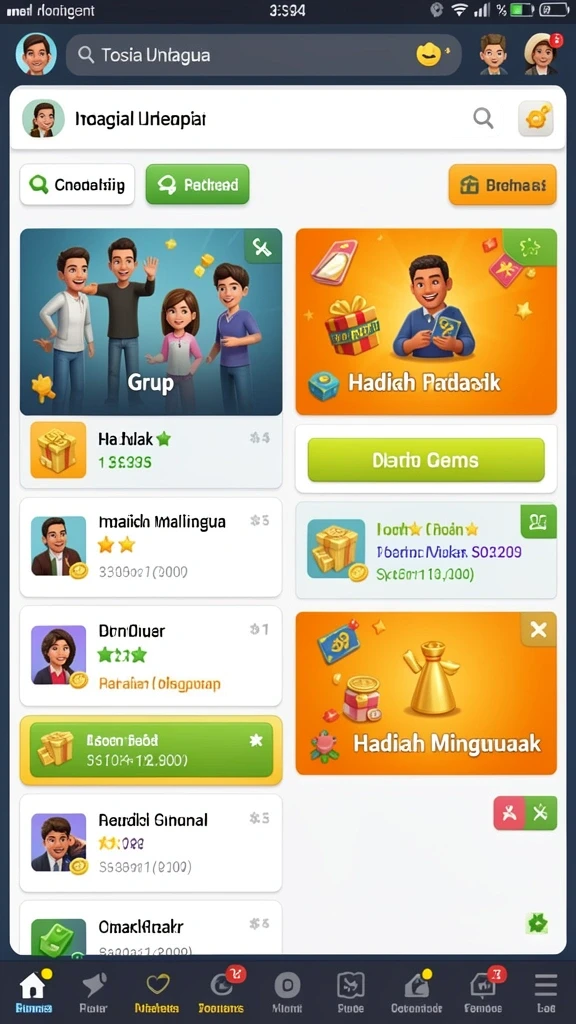 Grafis permainan yang tajam dan efek suara yang menghibur.