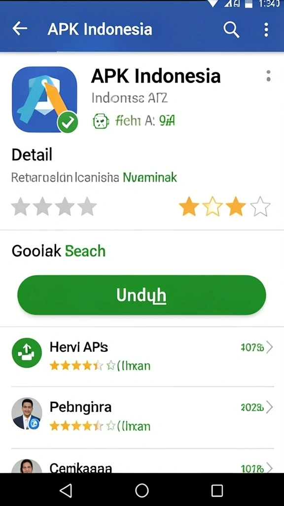Tampilan antarmuka yang menarik dan user-friendly.
