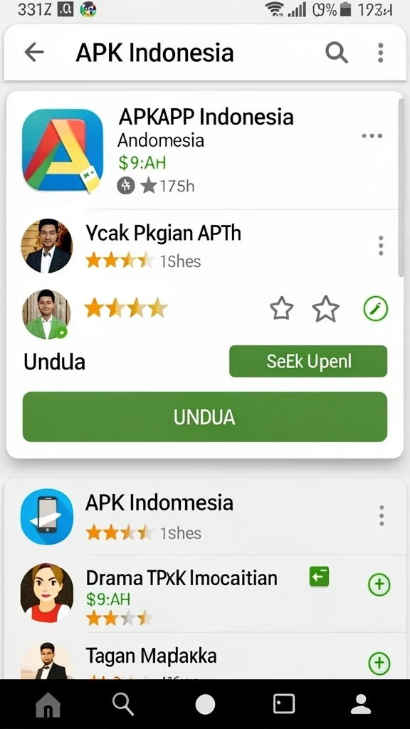 Pilihan permainan yang beragam dan menarik.