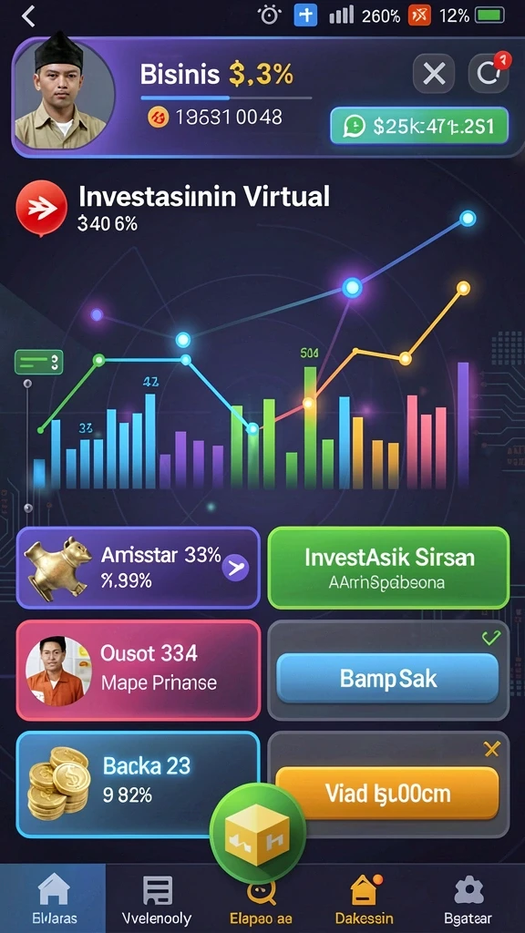 Tampilan antarmuka yang user-friendly.