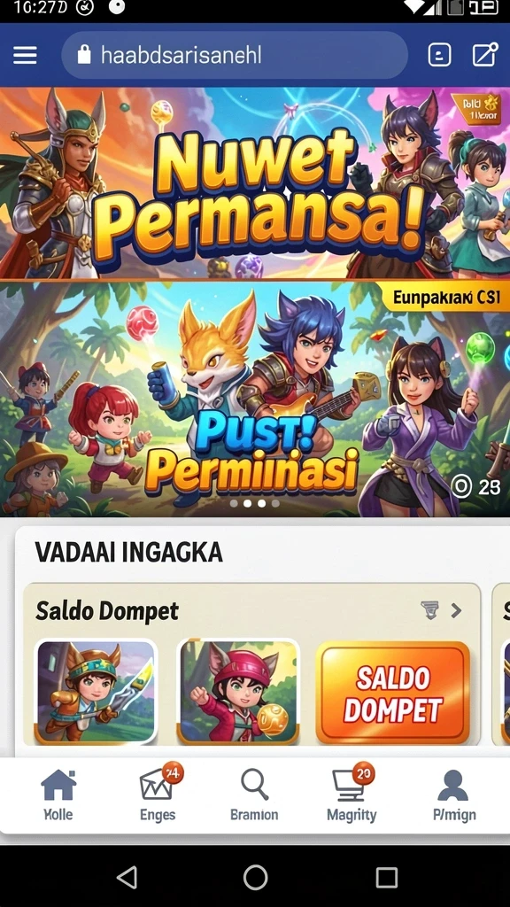 Screenshot menampilkan karakter baru yang dapat dipilih.