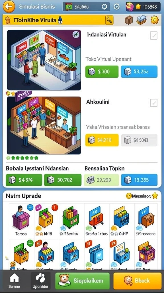 Mode permainan yang beragam dan menantang untuk semua level.