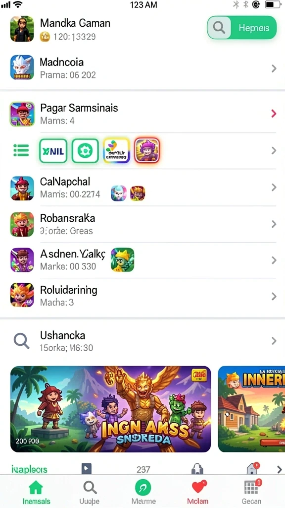 Berbagai tema menarik untuk dipilih.