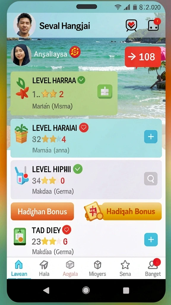 Fitur bonus menguntungkan setiap pemain.
