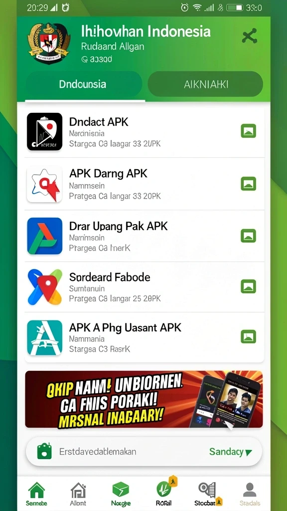 Tampilan utama aplikasi QUARKPLAY yang menarik dan interaktif.