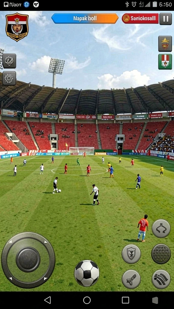 Screenshot ini memperlihatkan fitur multiplayer yang seru dan kompetitif.