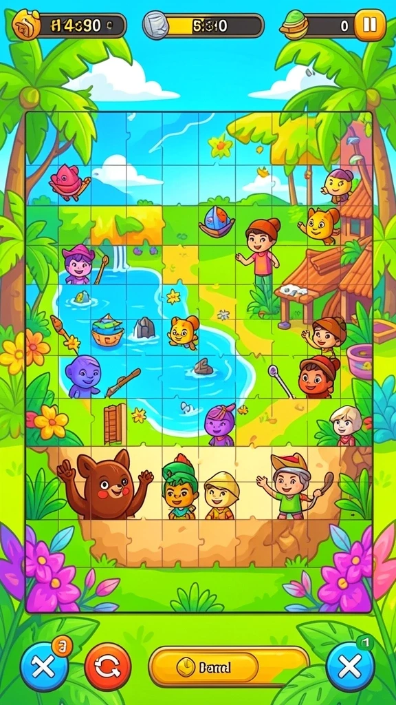Banyak pilihan game seru yang siap dimainkan.