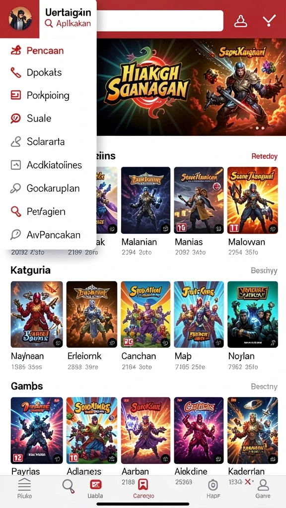 Gambaran misi menarik dalam RPGAME.