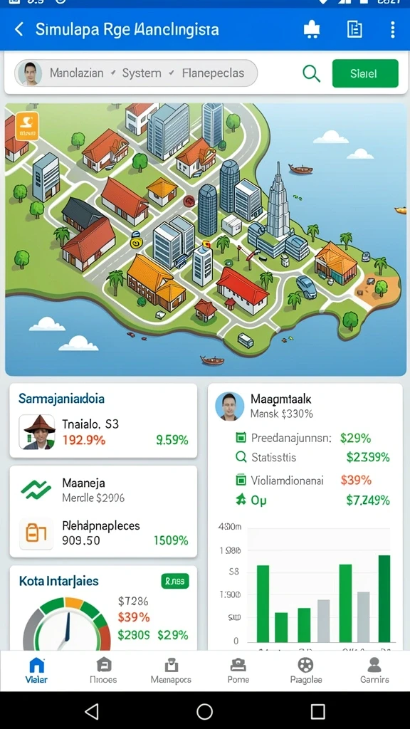 Berbagai karakter unik dengan kemampuan berbeda.