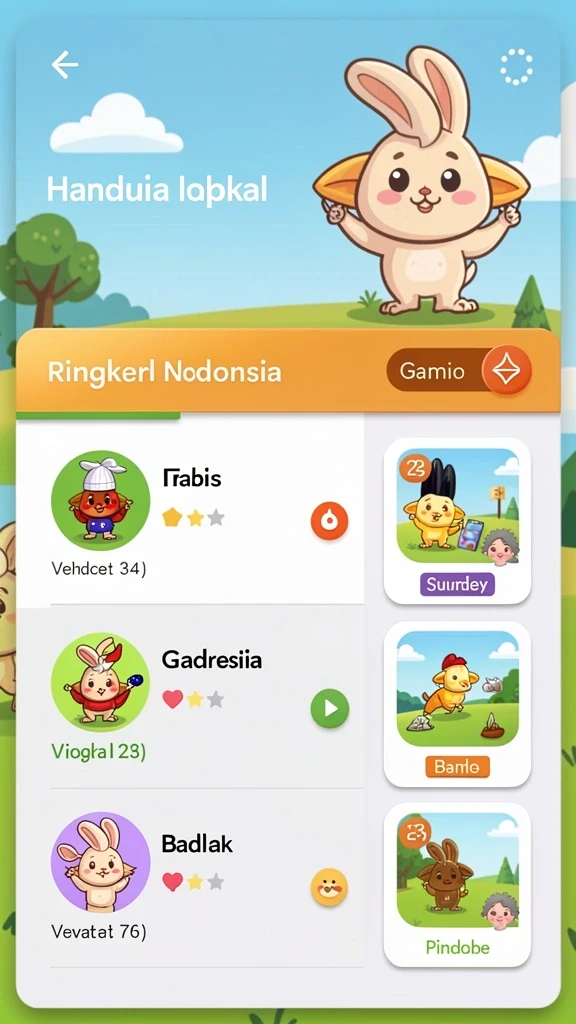 Screenshot memperlihatkan fitur bonus menarik dalam permainan.