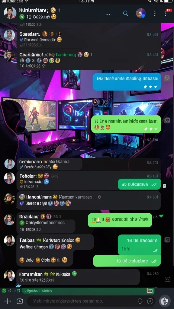 Beragam mode permainan seru yang bisa dipilih.