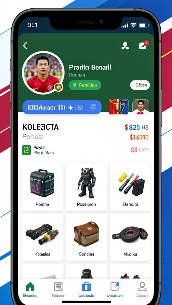 Karakter unik yang dapat dipilih dalam permainan.